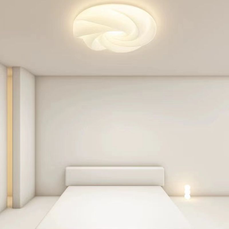 Modernism White LED Ceiling Light Flush Mount Lighting for Kitchen Room