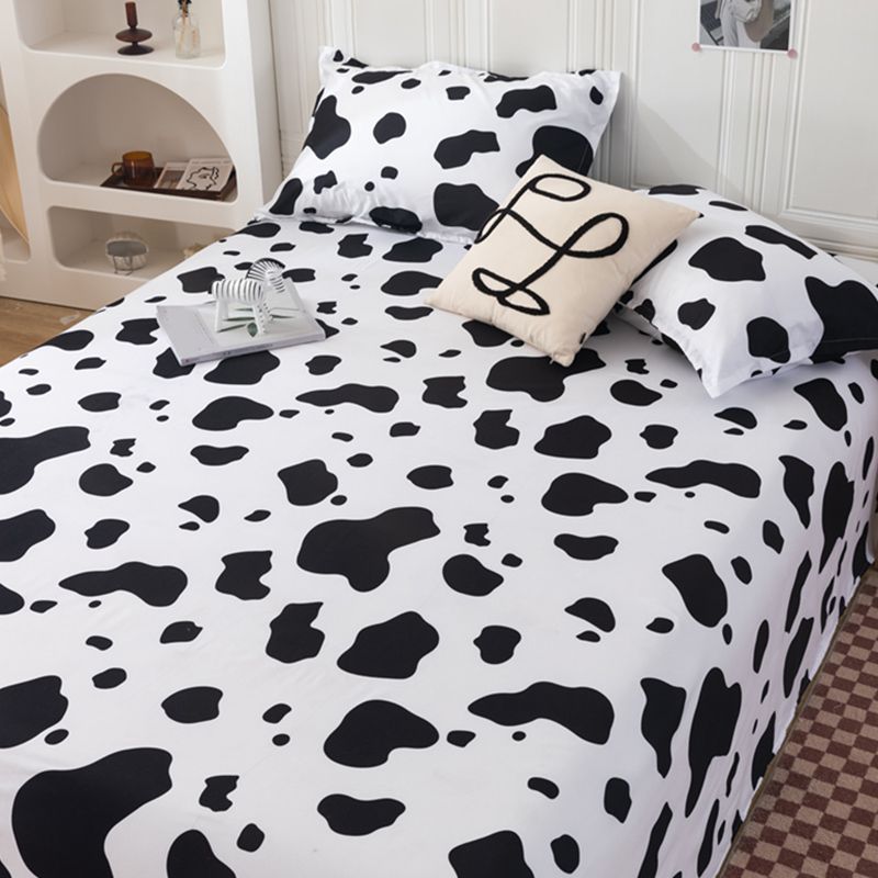 Breathable Printed Bed Sheet Twill Polyester Fade Resistant Sheet