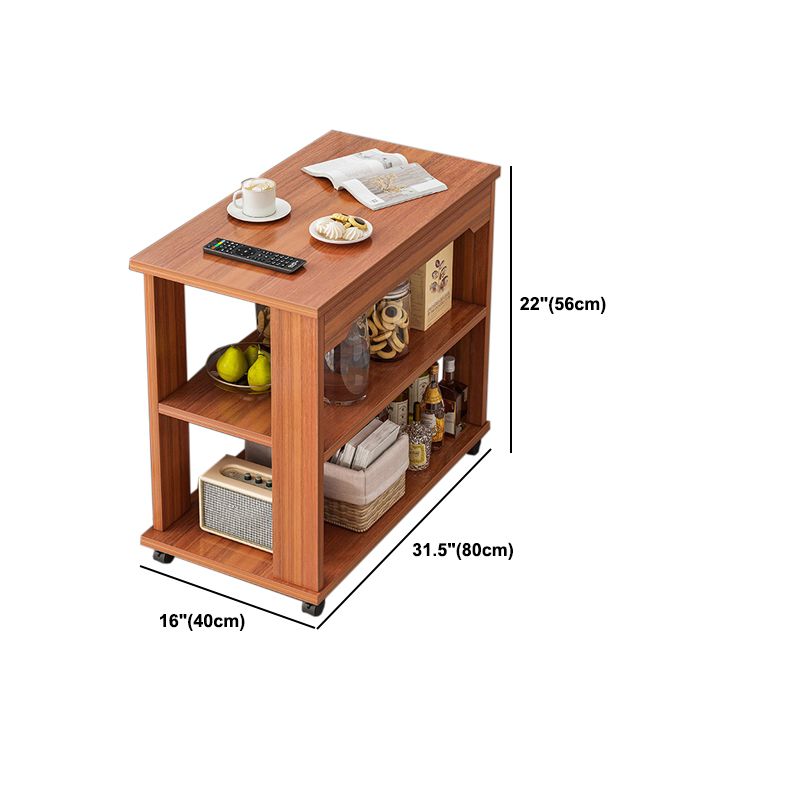 Wooden Bookcase Modern Minimalist Home Living Room Study Bookshelf