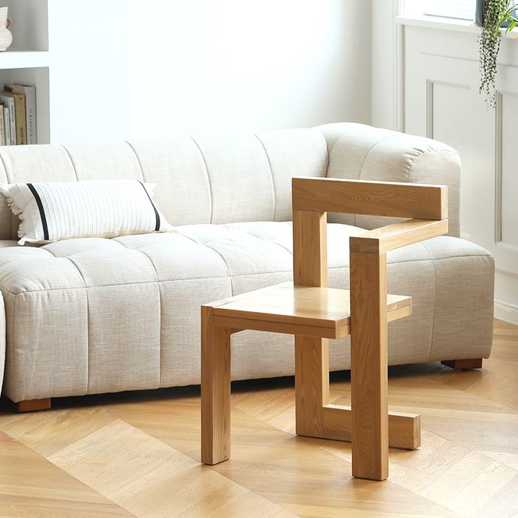 Dining Room Arm Dining Chair Home Open Back Dining Side Chair