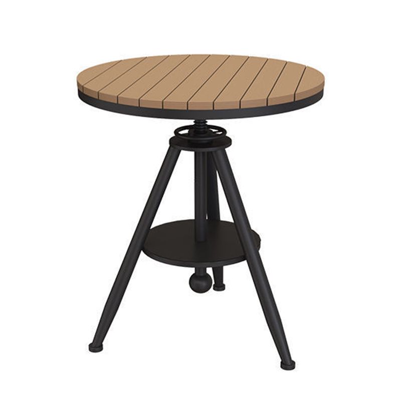 Modern Style 1/2/3/5 Pieces Metal Dining Set Reclaimed Wood Table Set