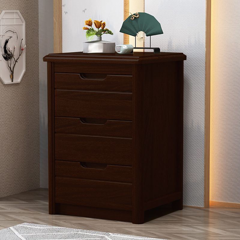 Traditional Solid Wood Lingerie Chest Soft-Close Drawers Bedroom Storage Chest