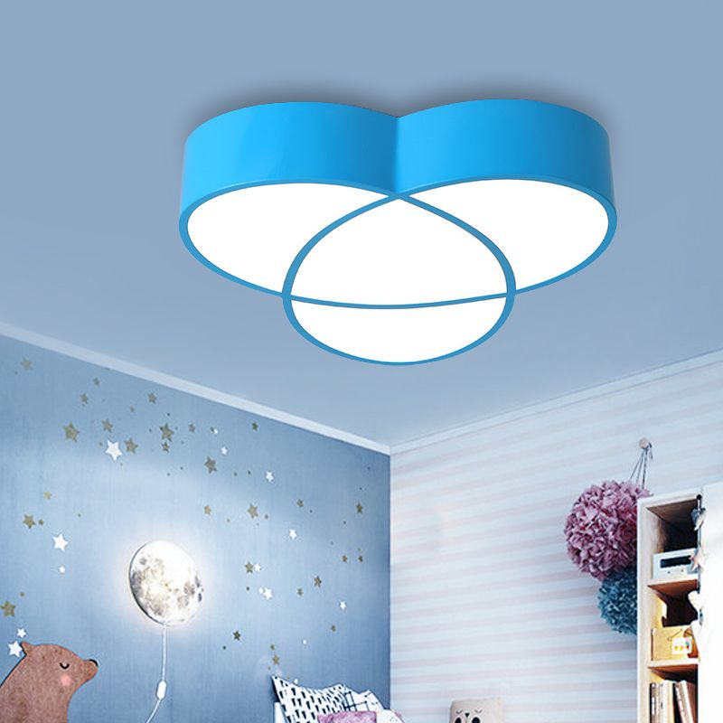 Bloemvormige plafondlicht Modern Stijlvolle acrylspoeling Mount Light voor restaurant