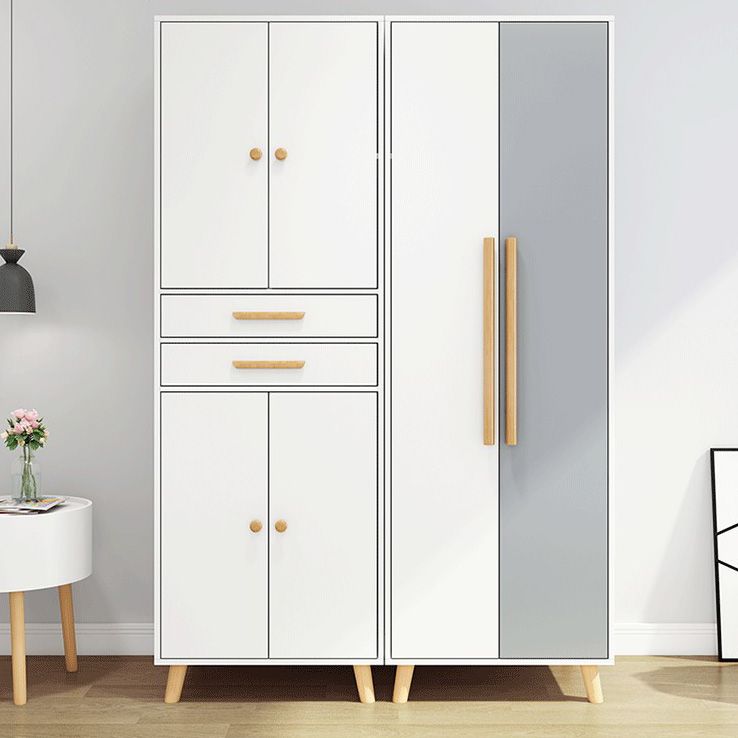 Manufactured Wood Storage Cabinet Modern Cabinet with Wood Legs