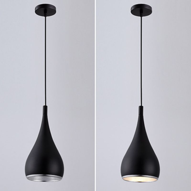 Minimalist Teardrop Pendant Ceiling Light Metal Dinning Room Hanging Ceiling Light