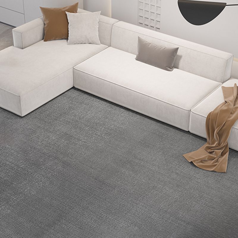 Minimalist Rug Beige Polyester Carpet Stain Resistant Rug for Living Room