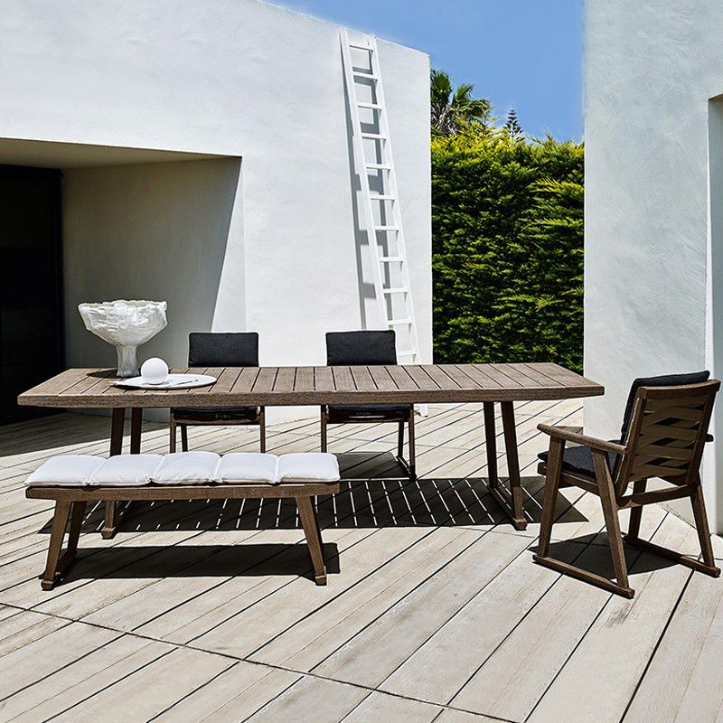 Contemporary Upholstered Dining Chairs Solid Wood Outdoors Dining Chairs