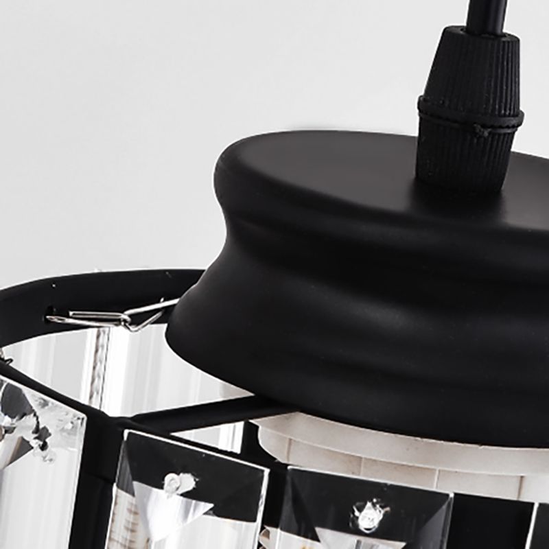 Modern Style Geometry Shape Hanging Lights Crystal Hanging Light Fixtures