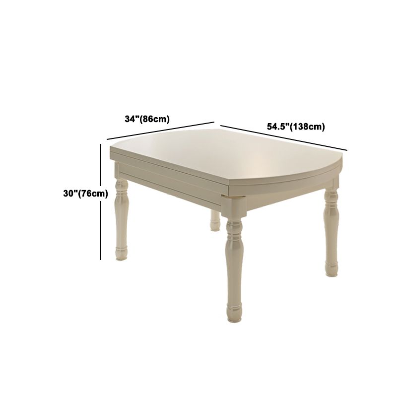 Traditional Wooden Table Set 1/4/5/7 Pieces Dining Set for Home