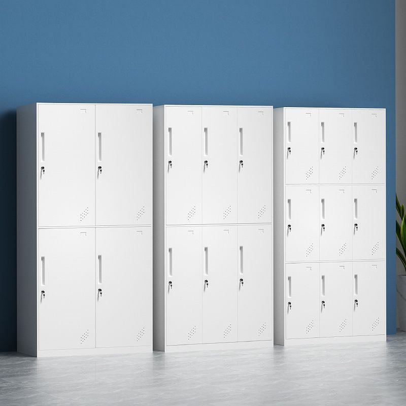 Contemporary Style Wardrobe Metal Home Wardrobe Closet with Doors