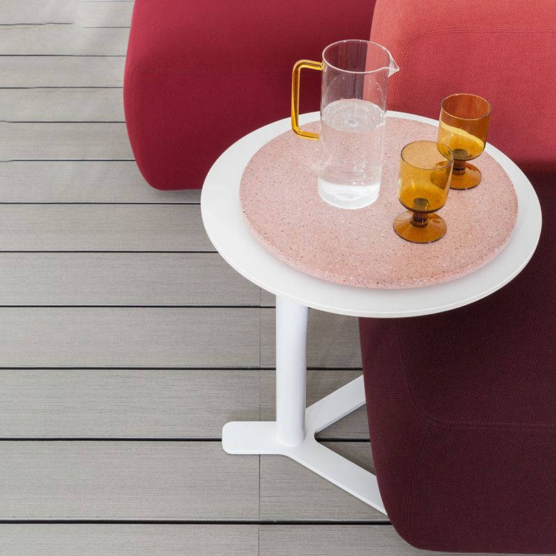19.6"/26.5"/27.5" Tall Mid-Century Metal End Table C Side Table
