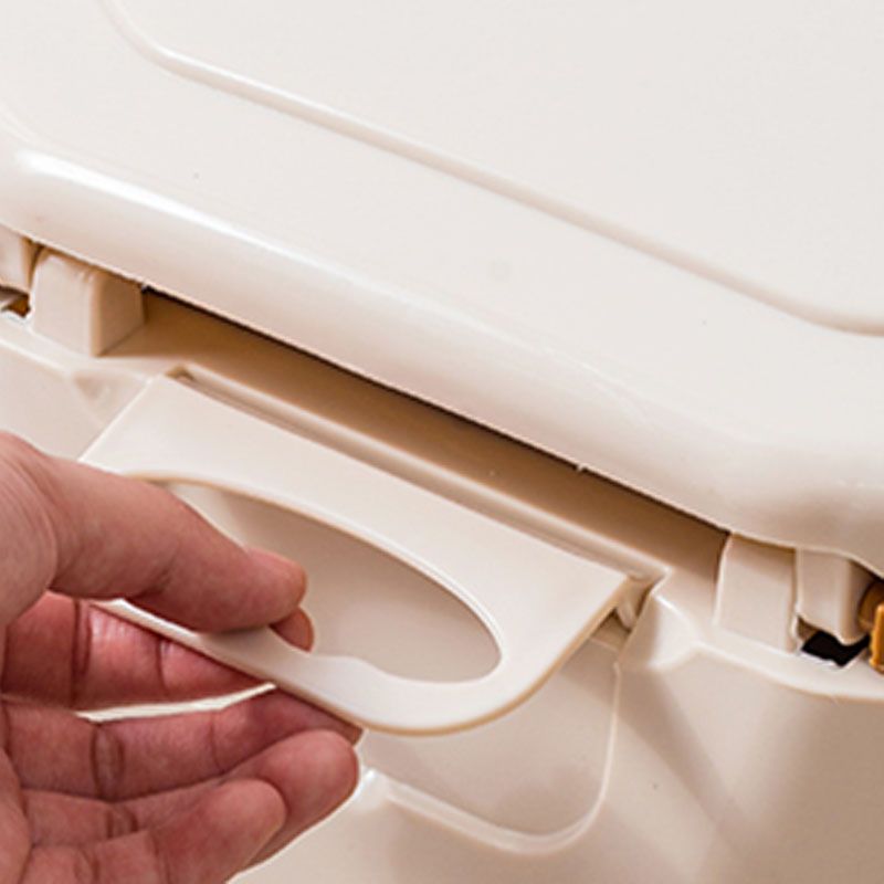 Floor Mounted Plastic Flush Toilet One-Piece Toilet Modern Toilet Bowl