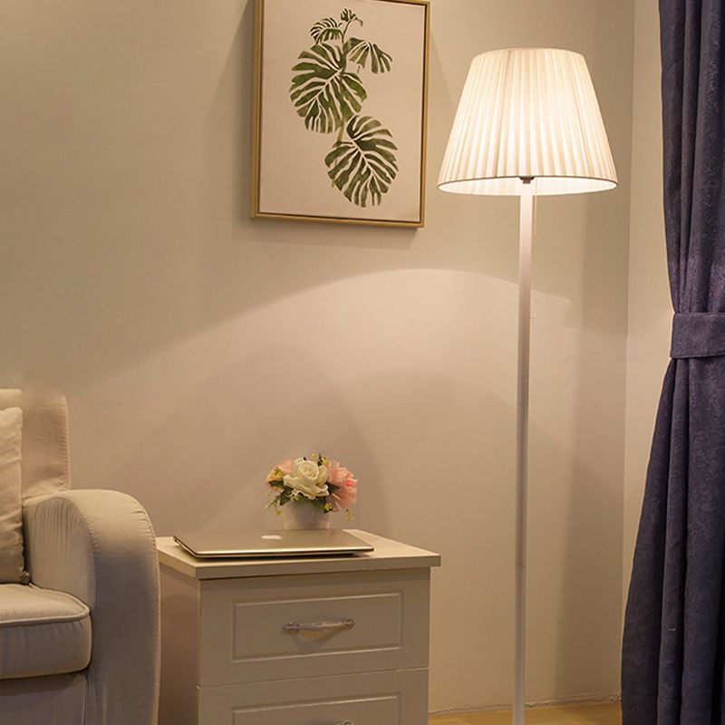 Geometric Shape Metal Floor Light Modern Style Single Light Floor Light Fixtures