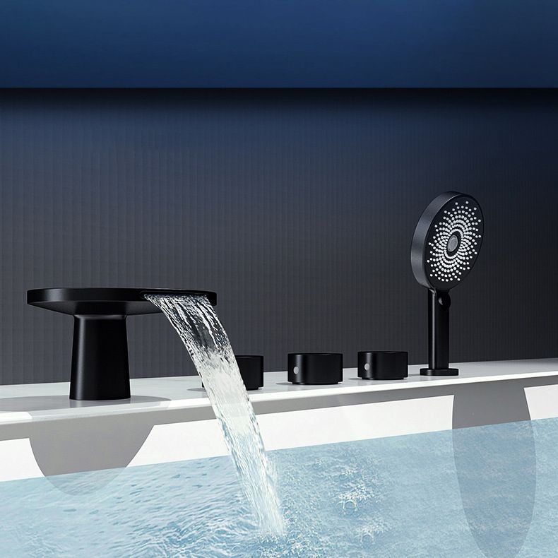 Modern Deck Mounted Metal Tub Faucet Trim Fixed Tub Faucet Trim