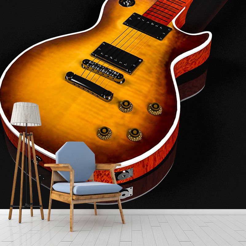Musical Instruments Mildew Resistant Mural Wallpaper Photography Sleeping Room Wall Mural