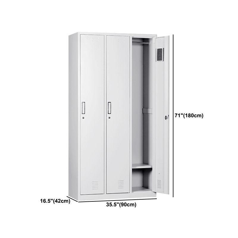 White Hinged Wardrobe Cabinet Contemporary Steel Wardrobe Armoire