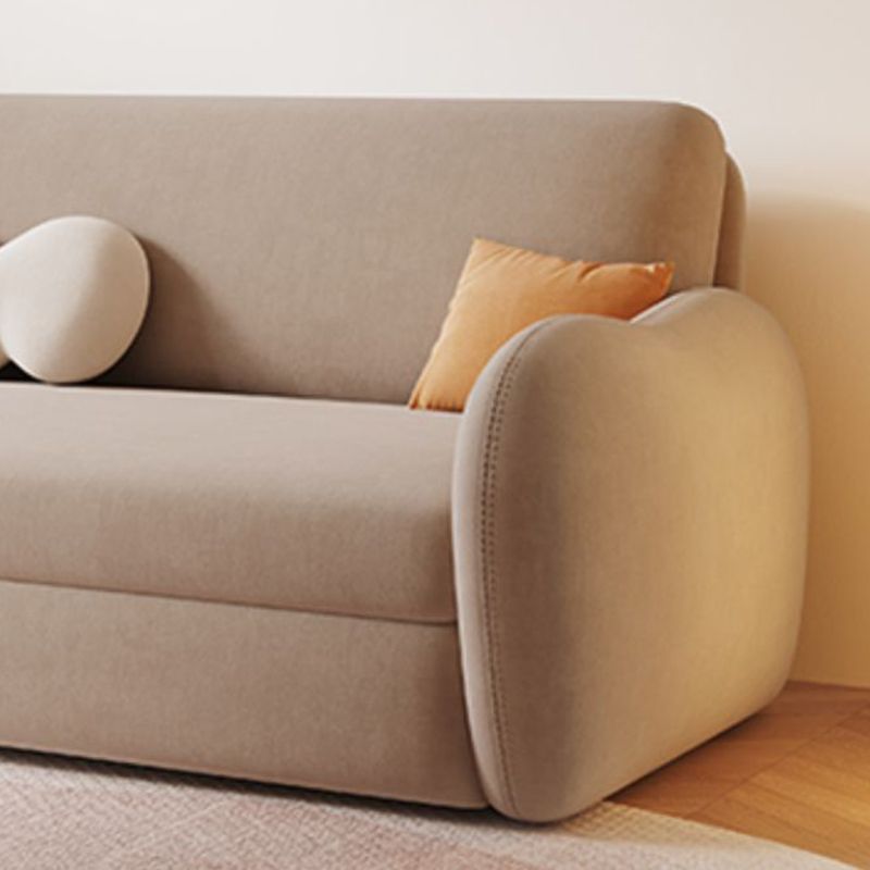 Scandinavian Foldable Futon Sleeper Espresso Futon Sleeper Sofa Bed