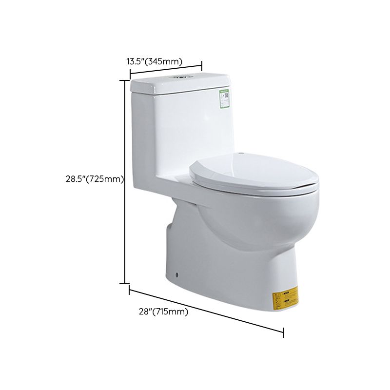 Traditional All-In-One Toilet Bowl Floor Mounted Urine Toilet for Bathroom
