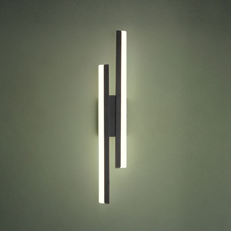 Zeitgenössische Einfachheit Wandlampe Lineare Wandleuchten für Schlafzimmer