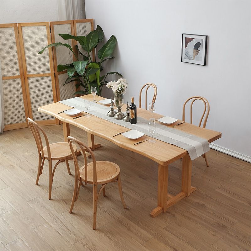 Modern 1/2/5/7 Pieces Dining Set Solid Wood Dining Furniture Set /Separate Items