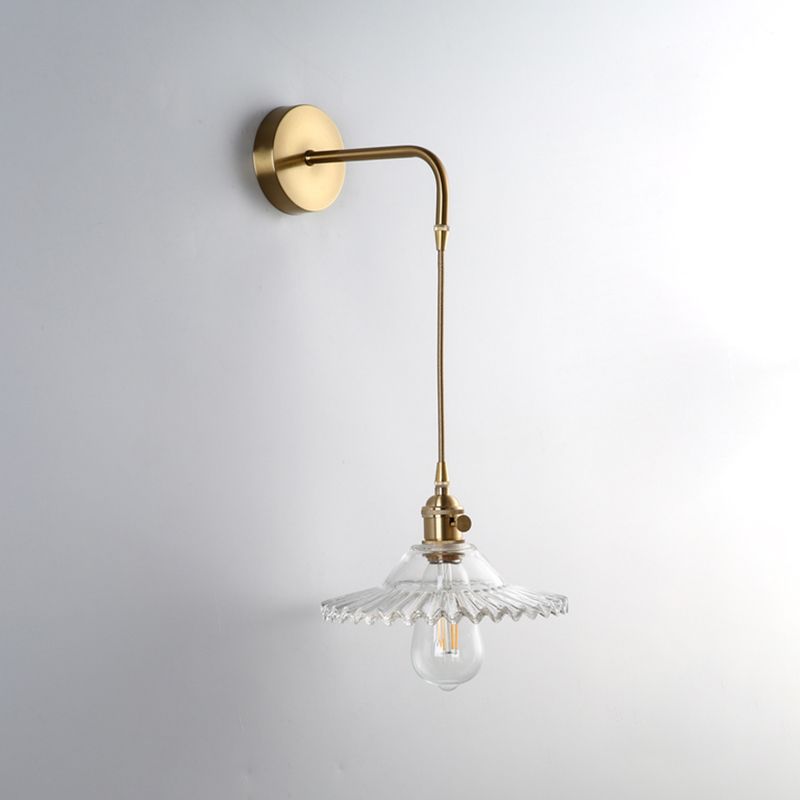 Cone Sconce Lighting Fixtures Industrial Wall Sconce Lighting Metal 1 Light Sconce Lamp