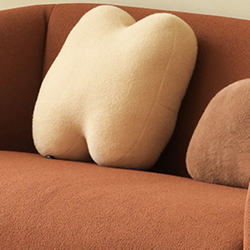 Wool Tuxedo Arm Sofa 31.49" Wide Modern Sofa for Living Room