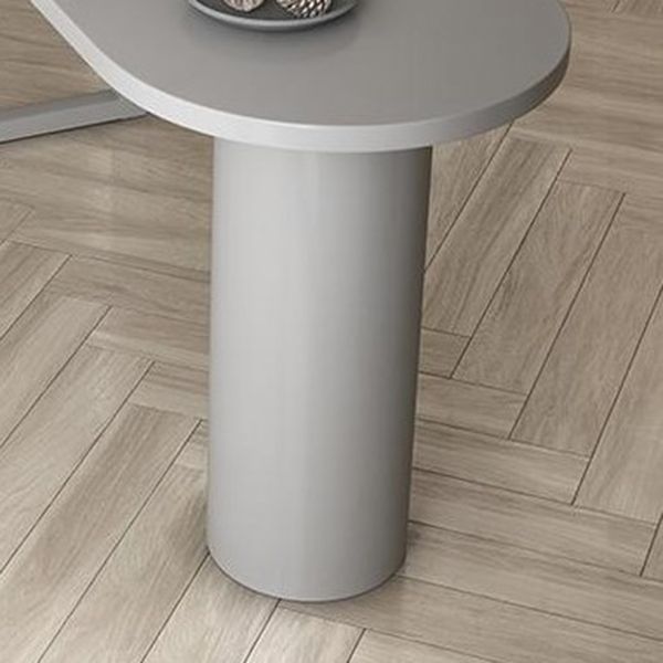 Industrial Double Pedestal Bar Table Free From Wood Bar Table for Living Room