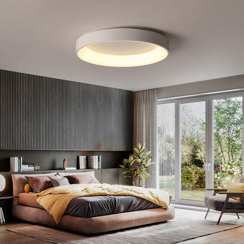 Circular Flush Mount Ceiling Lights Modern Acrylic Flush Light