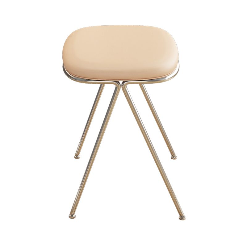 Contemporary Vanity 1 Storage Drawer Dressing Table with Acrylic Legs