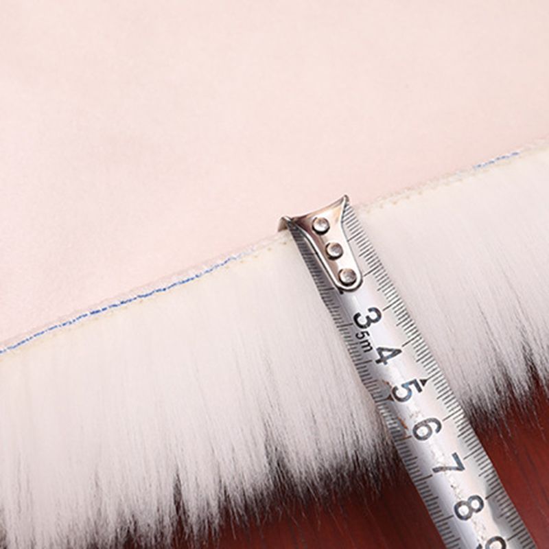 Fancy Pink Area Carpet Polyester Solid Color Area Rug Stain Resistant Indoor Rug for Bedroom