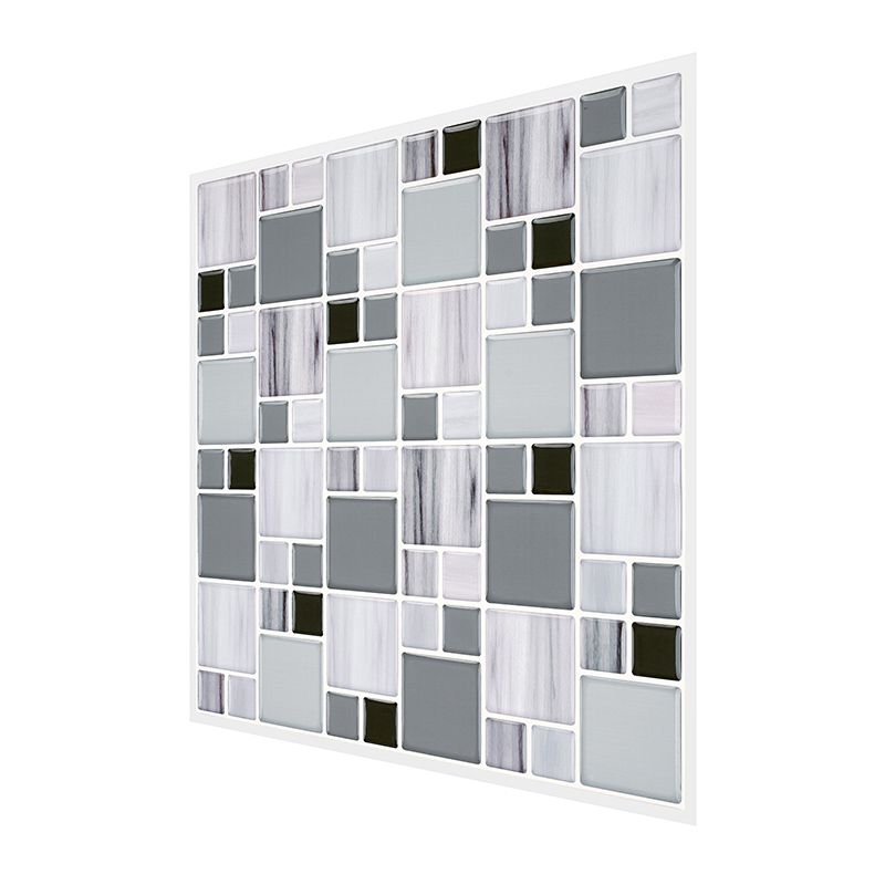Modern Field Tile Waterproof Peel and Stick Backsplash Tile for Kitchen