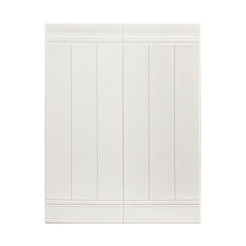 Industrial Wall Plank 3D Wood Grain Bathroom Living Room Wall Panels Set of 10