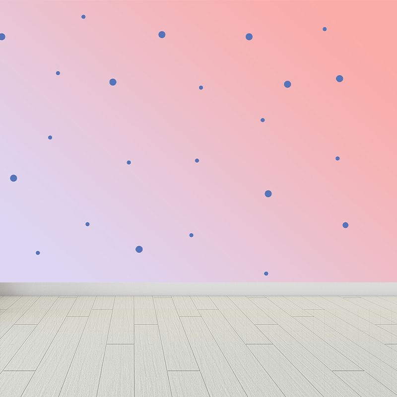 Bright Geometric Shapes Wallpaper Mural Moisture Resistant Modern Bedroom Wall Covering