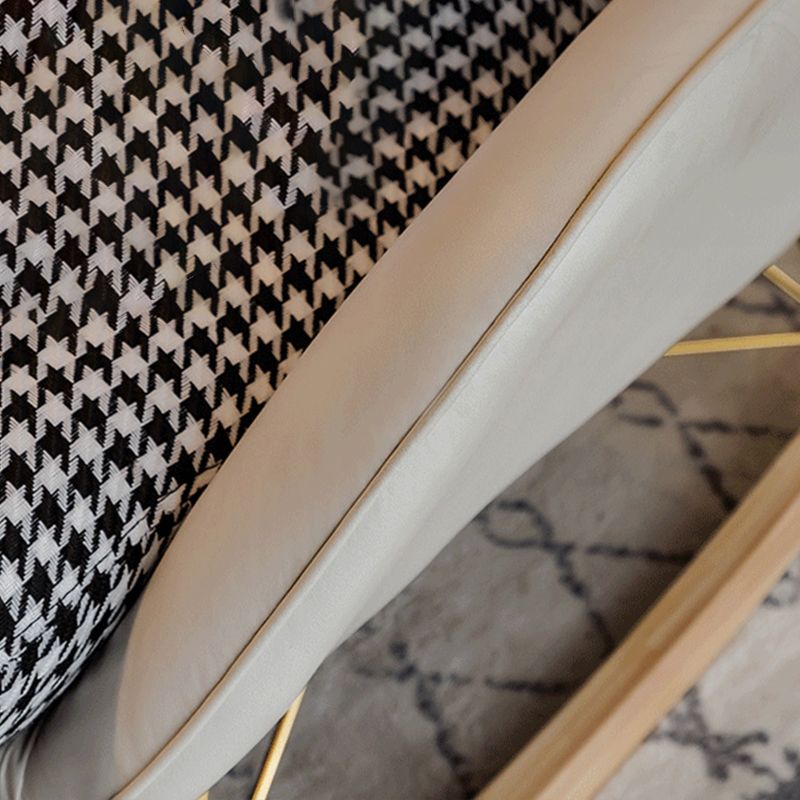 Modern Style Nursery Sofa Rocking Chair Indoor Living Room Rocking Chair with Ottoman