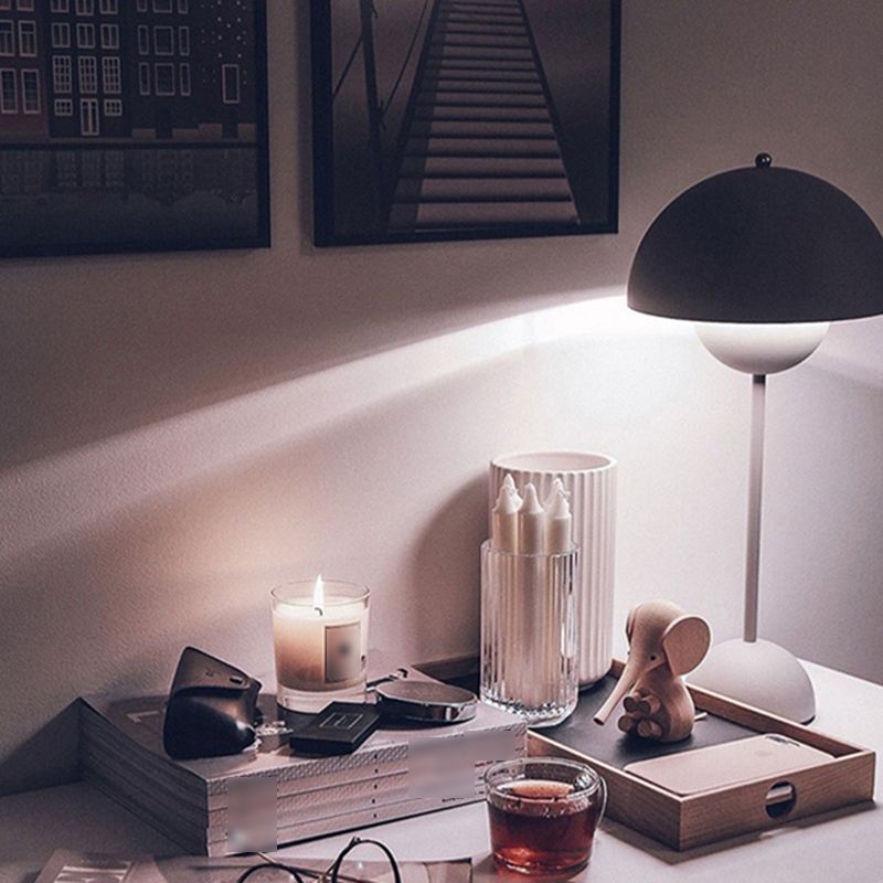 Dome Nights and Lamps Modern Style Metal 1 Light Table Lamps
