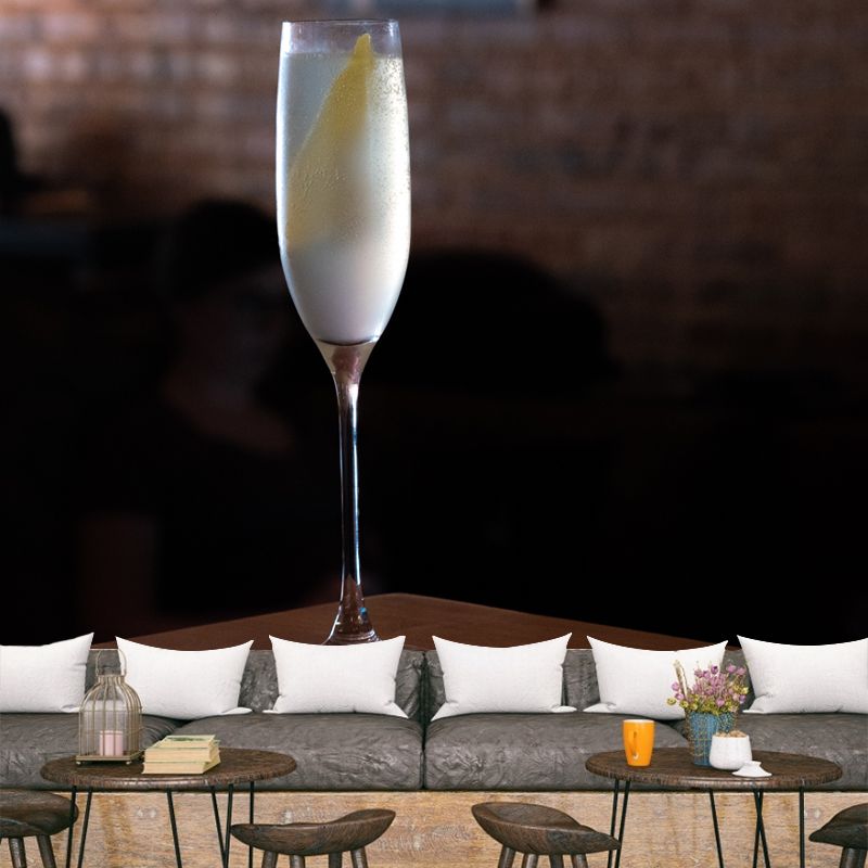 Cocktail Photo Modern Wall Murals for Bar Moisture Resistant Wall Decor