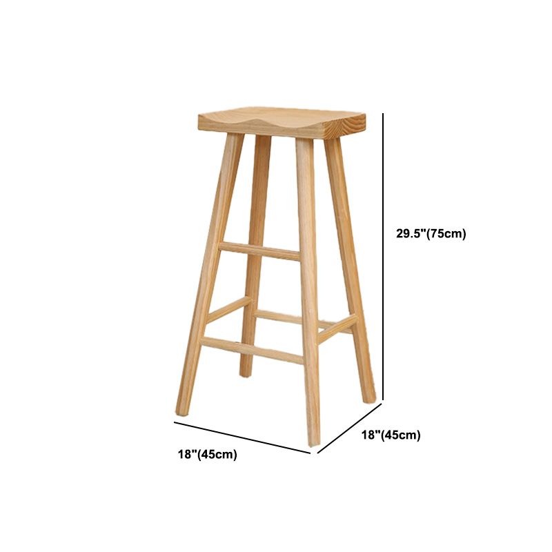 Glam 1/2/3 Pieces Bar Table Set Rectangle Bar Table with Wooden High Stools for Home