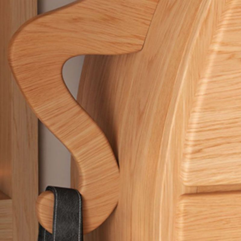 Modern Vertical Lingerie Chest Wood Dresser with 5 Drawers for Living Room