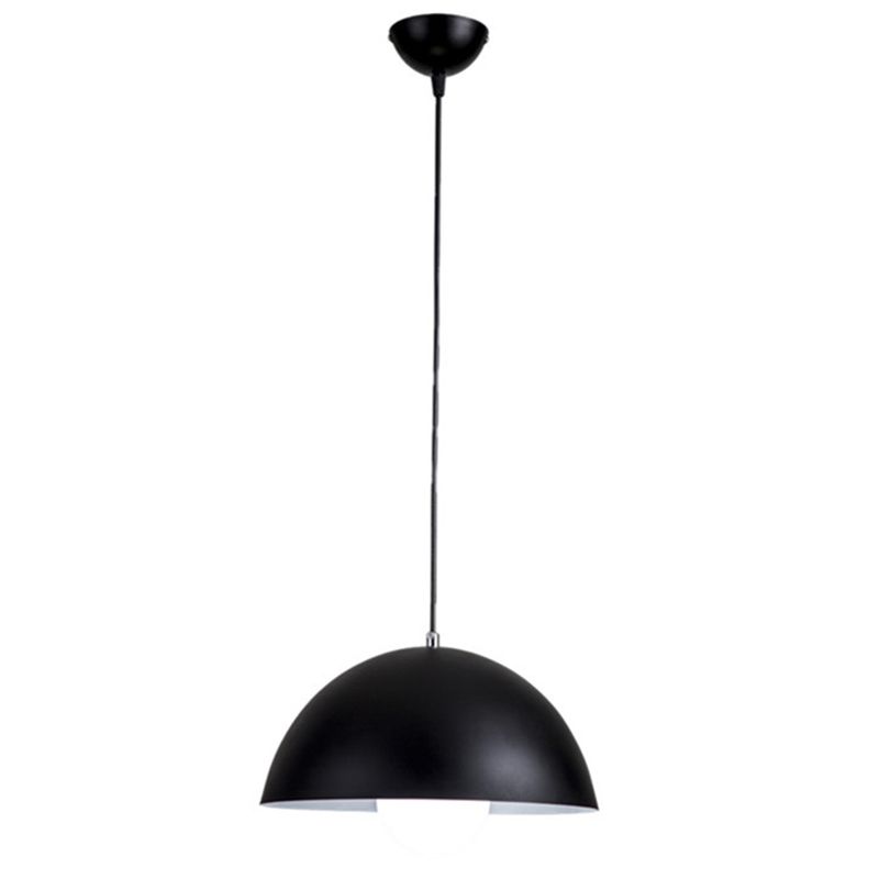 Dome Restaurant Drop Colgante de estilo moderno 1 Luz de techo colgante de luz