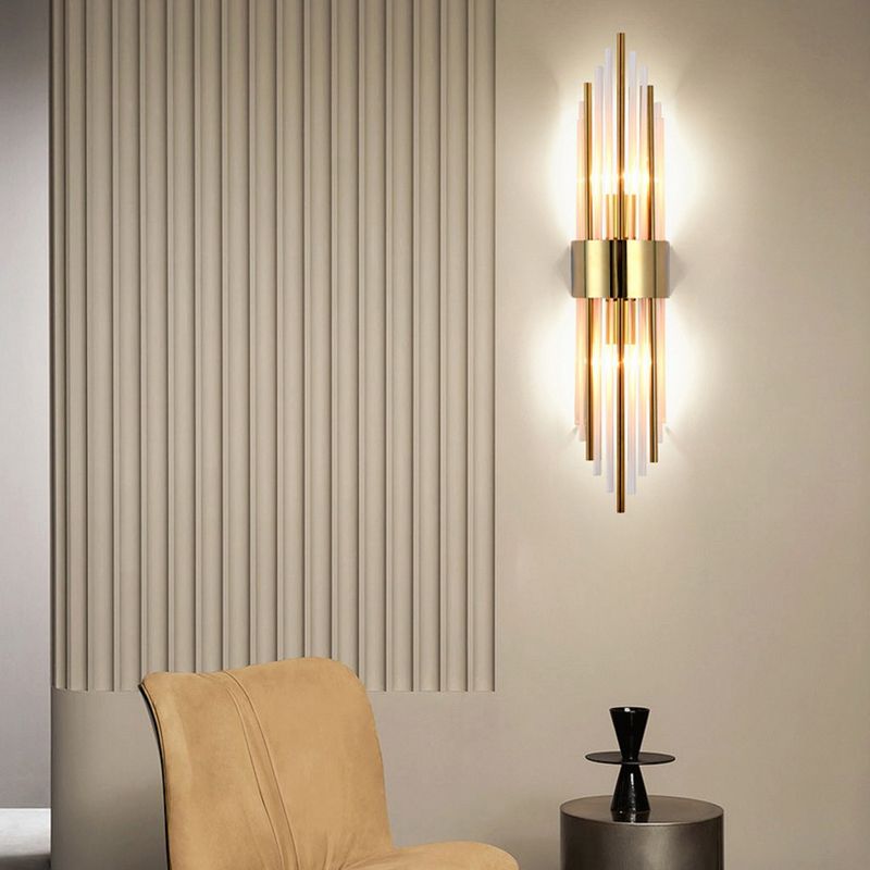 Éclairage de mur de style postmoderne à 2 légers