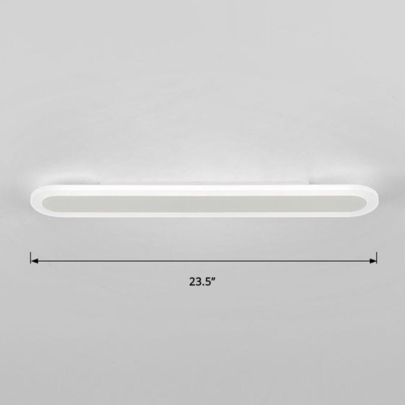 Acrylstange geformte Wandbeleuchtung Nordischer LED -Oberflächenwand -Wandleuchte für Korridor