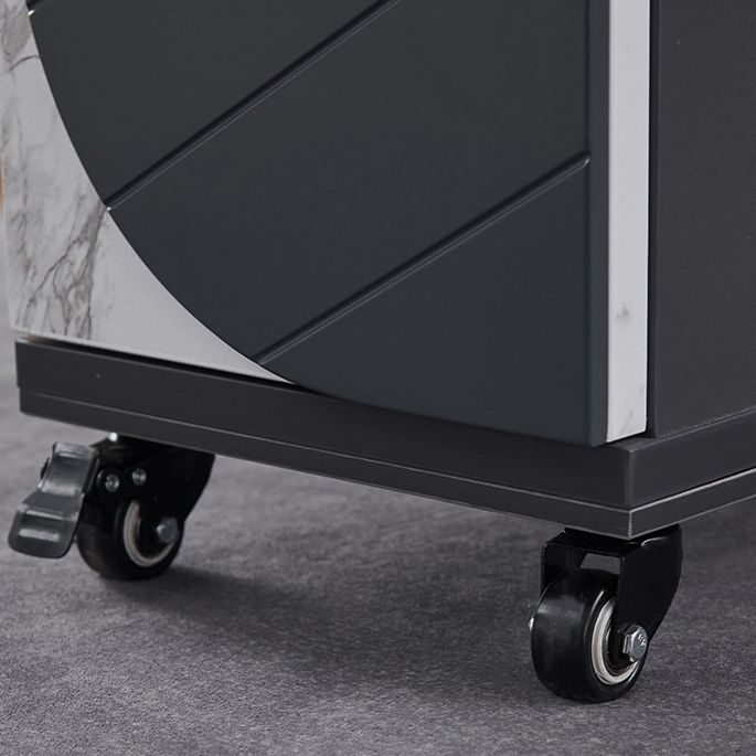 Modern Style Furniture Trestle Base Dining Site Table,59"L x 31.5"W x 29.3"H