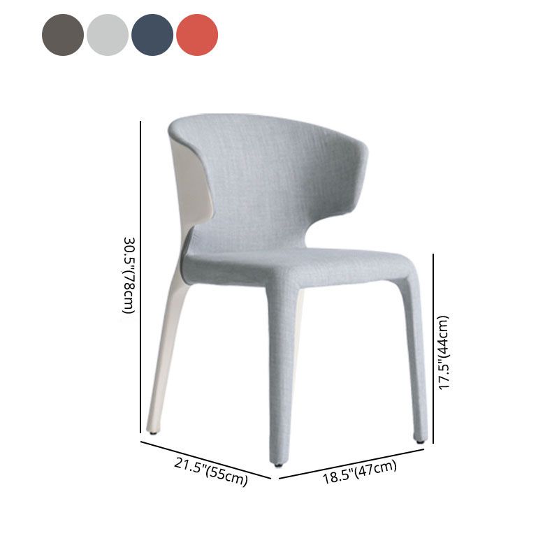 Chaise de salle à manger en métal moderne, bras à oreilles, chaise simple pour usage domestique
