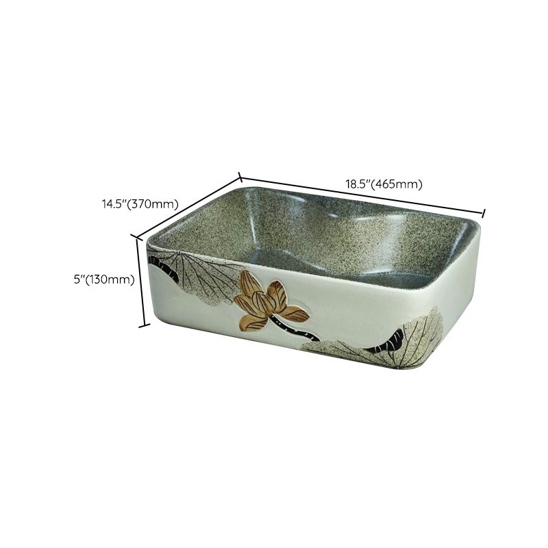 Porcelain Vessel Bathroom Sink Modern No Craftsmanship Vessel Bathroom Sink Only