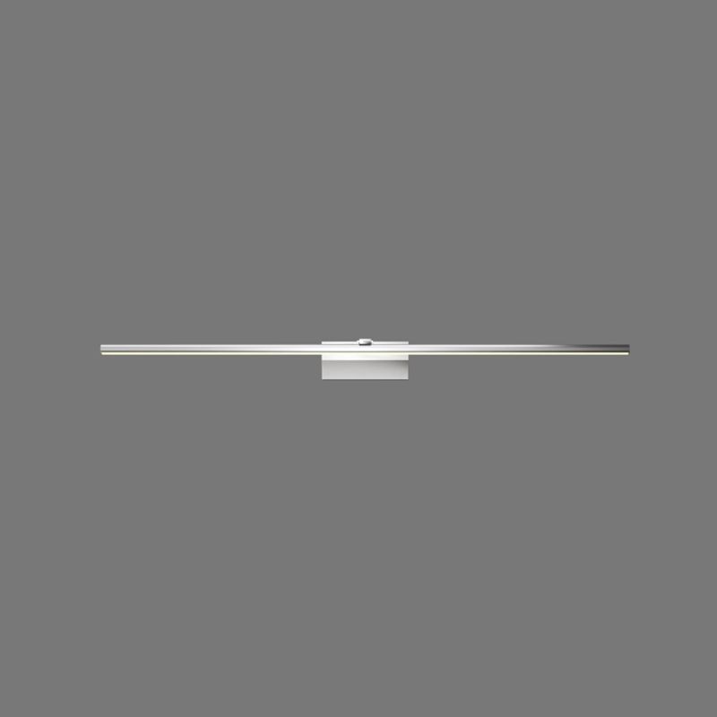 1 Light Linear Vanity Lighting Fixtures Modern Style Metal Vanity Mirror Lights