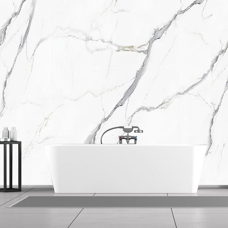 Decorative Marble Look Mural Wallpaper Extra Large Contemporary Wall Art for Living Room