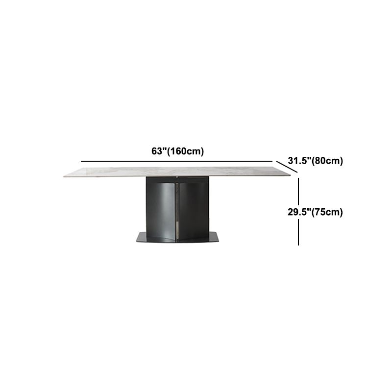 Modern Expandable Dining Table Furniture 1/2/5/6/7 Pieces Home Dining Room Set