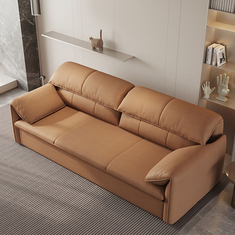 Living Room Futon Sleeper Sofa Bed Modern Style Convertible Sofas with Storage