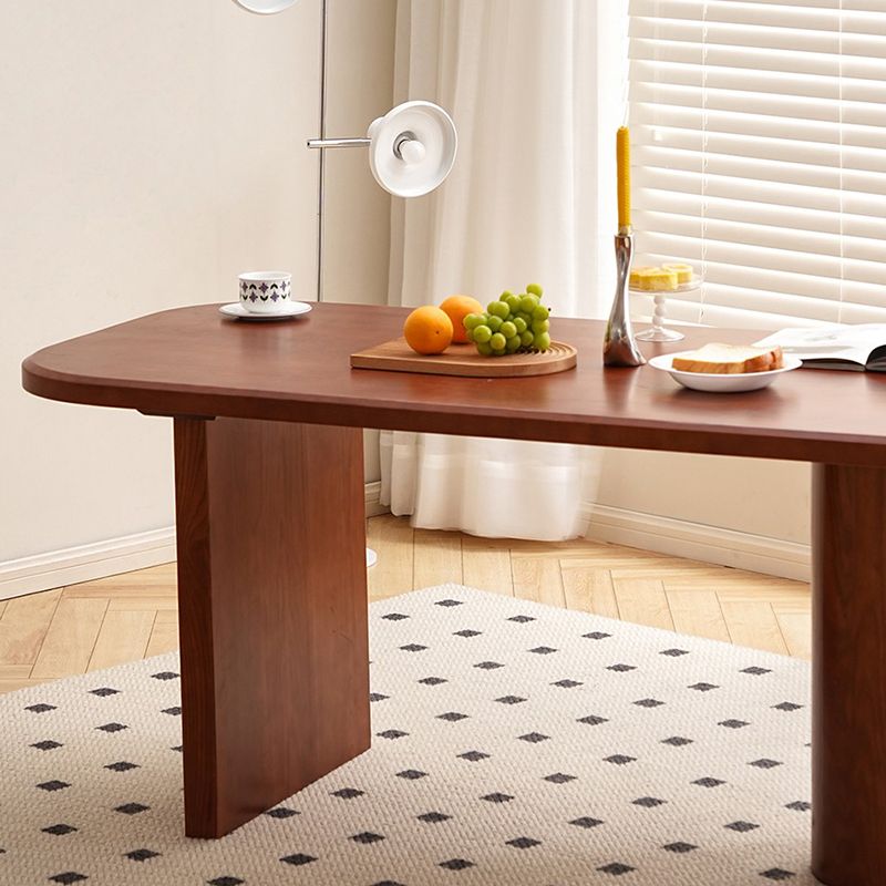 Modern Style Dining Table Solid Wood Dinner Table for Dining Room