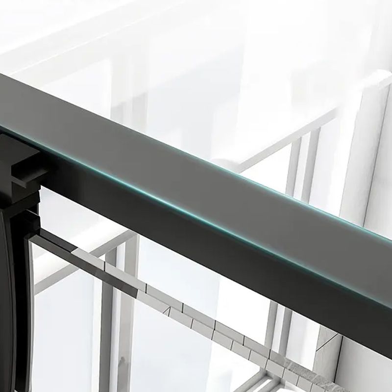 Transparent Scratch Resistant Shower Bath Door Gray Shower Bath Door